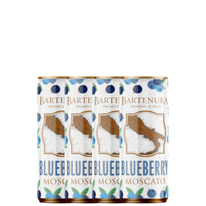 Bartenura Blueberry Moscato (4-Pack Cans)
